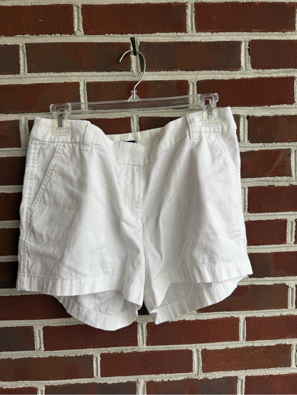 J. Crew White Women's Cotton Shorts